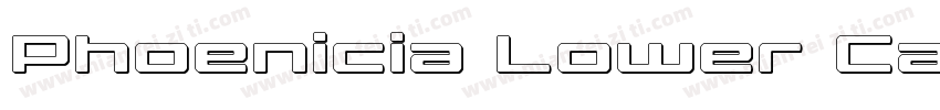 Phoenicia Lower Case字体转换